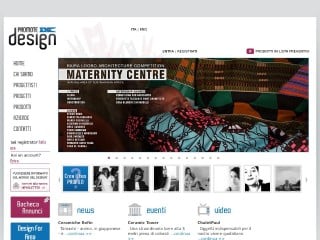 Screenshot sito: Promote Design