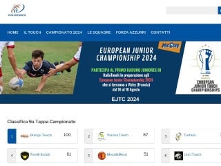 Screenshot sito: Italiatouch
