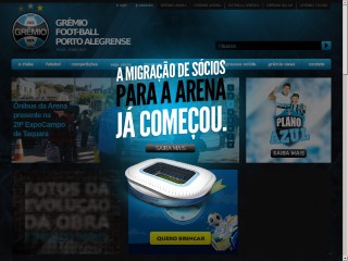 Screenshot sito: Gremio