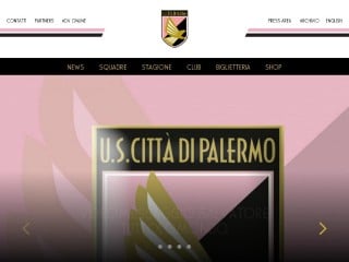 Screenshot sito: Palermo