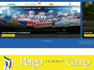 Screenshot sito: Pergolettese