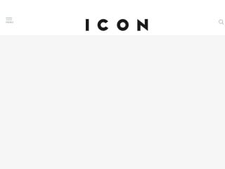 Screenshot sito: Icon Magazine