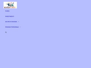 Screenshot sito: Borsaforex.it