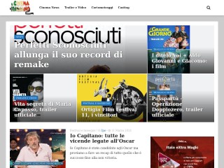 Screenshot sito: IlCinemaItaliano