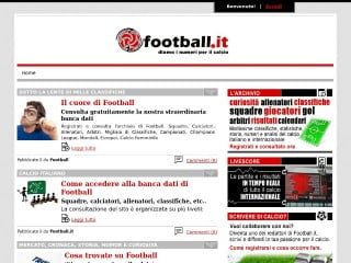 Screenshot sito: Football.it