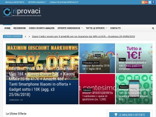 Screenshot sito: Riprovaci.it