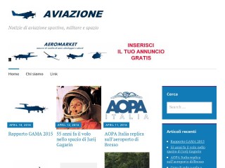 Screenshot sito: Aviazione.com