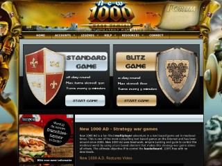Screenshot sito: Nuovo 1000 dC