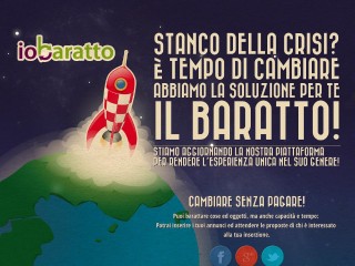 Screenshot sito: IoBaratto