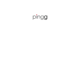 Screenshot sito: Pingg