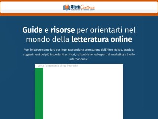 Screenshot sito: StoriaContinua.com