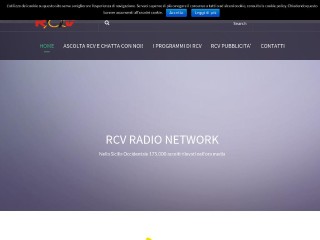 Screenshot sito: Rcv