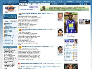 Screenshot sito: EuroBasket.com