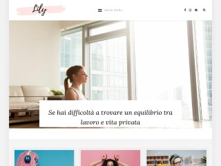 Screenshot sito: LILY