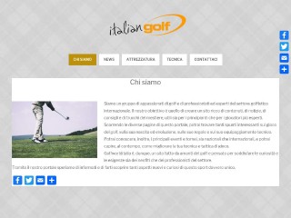 Screenshot sito: GolfWorldItalia.com