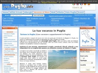 Screenshot sito: Puglia.info