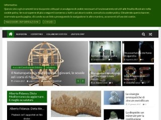 Screenshot sito: Naturopatia online