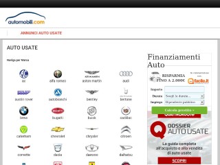 Screenshot sito: Corriere.it Motori