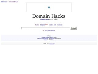 Domain Hacks