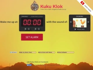 Screenshot sito: KukuKlok