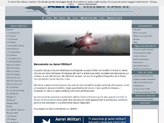 Screenshot sito: Aereimilitari.org