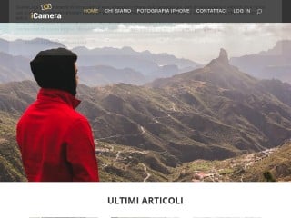Screenshot sito: iCamera