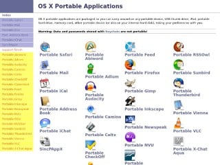 OsX Portable Apps