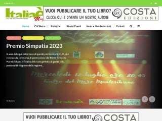 Screenshot sito: Italiaemagazine.it