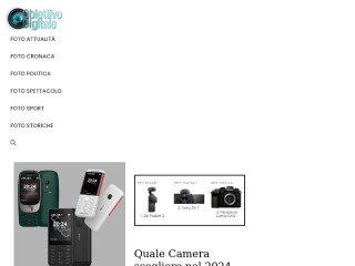 Screenshot sito: Obiettivo Digitale