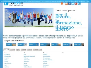 Screenshot sito: Topcorsi.it
