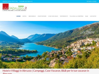 Screenshot sito: Vivilabruzzo.it