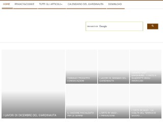 Screenshot sito: Giardinauta.it