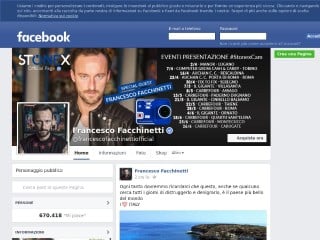 Screenshot sito: DJ Francesco