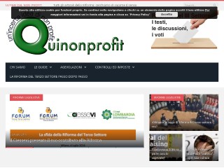 Screenshot sito: Quinonprofit.it