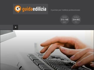 Screenshot sito: GuidaEdilizia.it