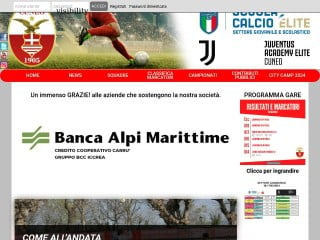 Screenshot sito: Cuneo