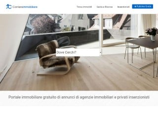 Screenshot sito: Corriereimmobiliare.com