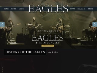 Screenshot sito: Eagles