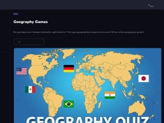 Screenshot sito: Traveler IQ Challenge