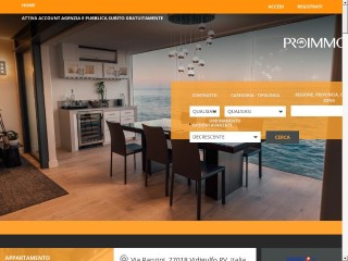 Screenshot sito: Proimmobiliare.com
