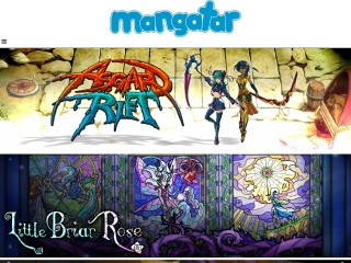 Screenshot sito: Mangatar.net
