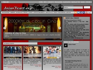 Screenshot sito: Asian Feast
