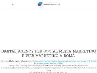 Screenshot sito: Socialmediamarketing.it
