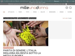 Screenshot sito: Milleunadonna.it