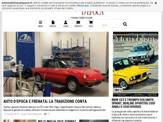 Screenshot sito: Automobilismodepoca.it