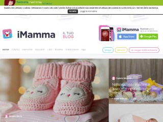 Screenshot sito: IMamma