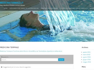 Screenshot sito: Medicinatermale.it