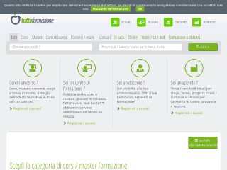 Screenshot sito: TuttoFormazione.com