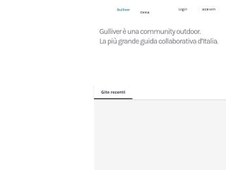 Screenshot sito: Gulliver.it