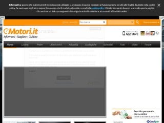 Screenshot sito: Motori.it